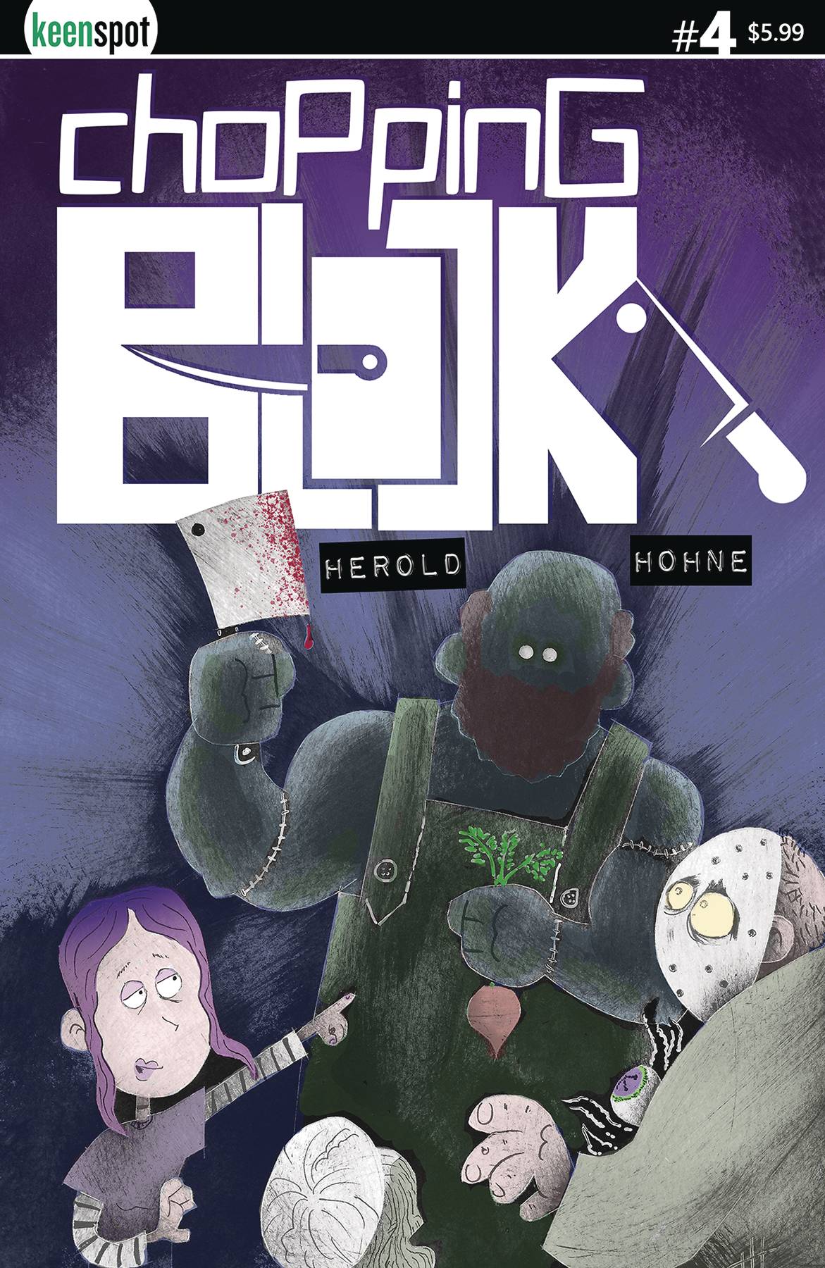Keenspot Entertainment Comic Books CHOPPING BLOCK #4 CVR A BEET IT 70712974134900411 JUL231743