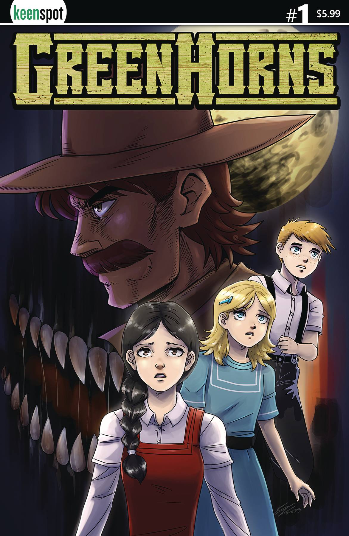 Keenspot Entertainment Comic Books GREENHORNS #1 CVR C JOHN JOSECO 70712974141701031 JUL231750