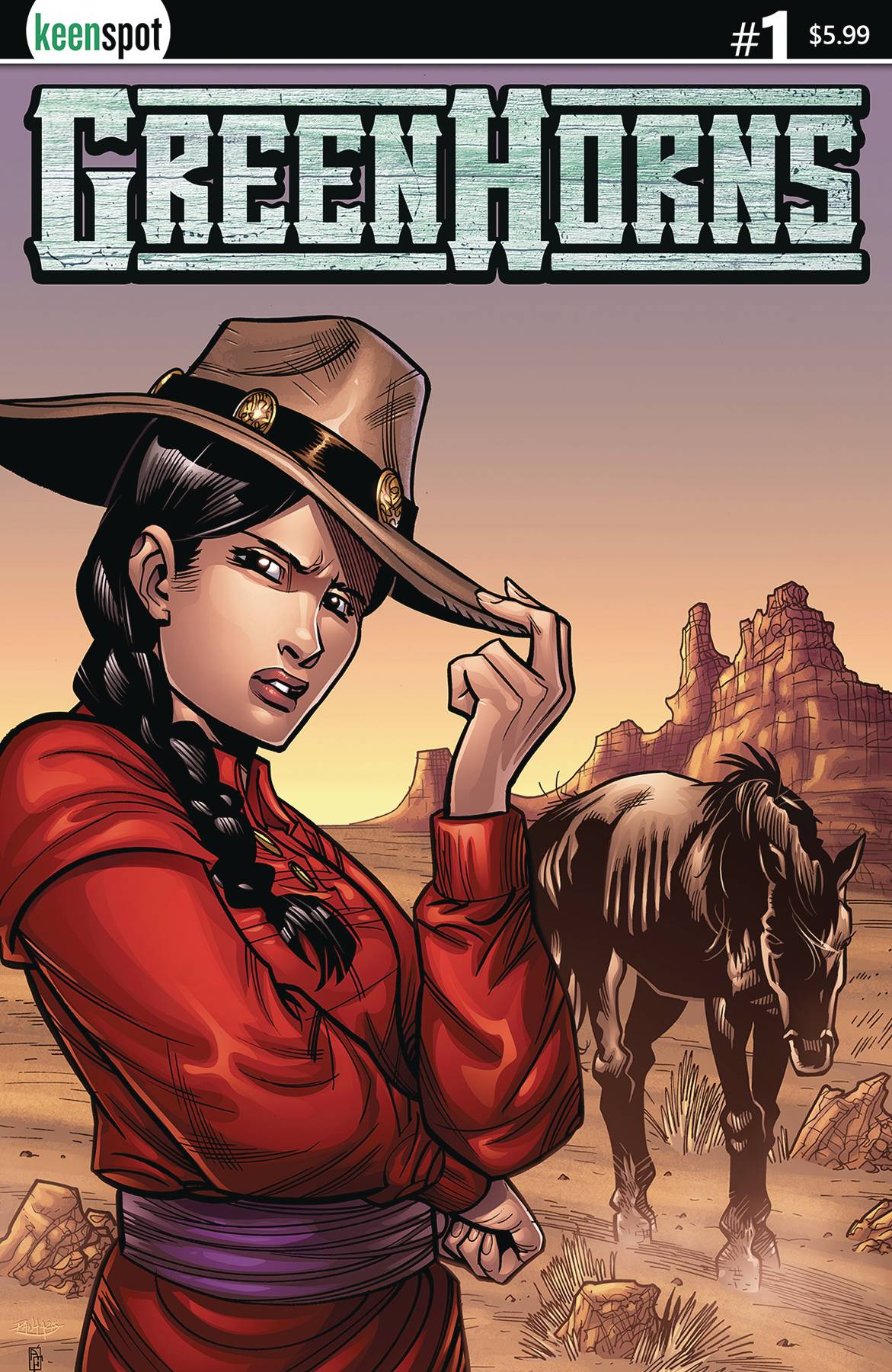 Keenspot Entertainment Comic Books GREENHORNS #1 CVR F FABBIO & PANTAZIS 70712974141701061 JUL231753