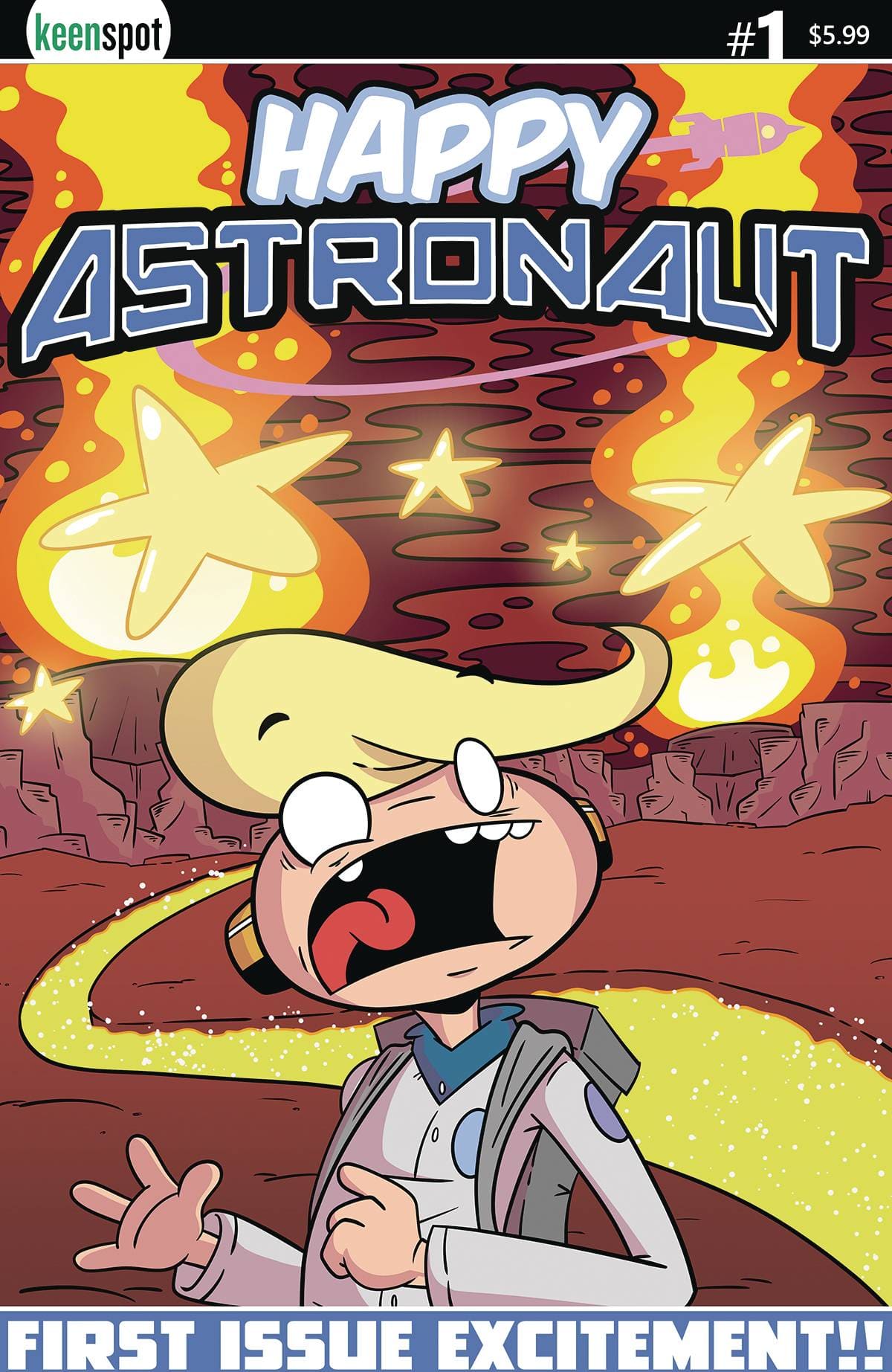KEENSPOT ENTERTAINMENT Comic Books HAPPY ASTRONAUT #1 CVR A  MATT RODGERS 70712974140000111 JUN231920