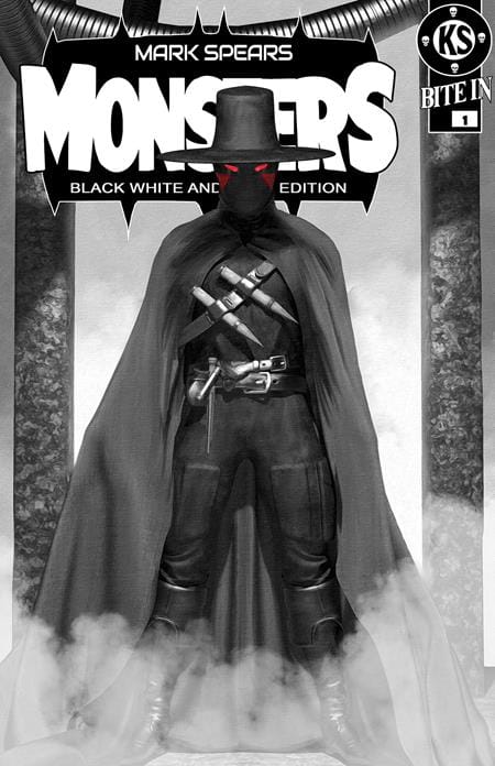 Keenspot Entertainment Comic Books > Incentives MARK SPEARS MONSTERS #1 7TH PTG BLACK WHITE & DEAD EDITION CVR F INC 1:100 MARK SPEARS ABSOLUTE BATMAN #1 HOMAGE METAL VAR (Release Date: 09/16/2026) 60283502299000167 0726EX8026