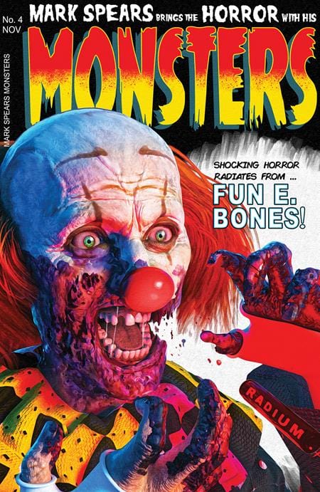Keenspot Entertainment Comic Books > Incentives MARK SPEARS MONSTERS #4 Second Printing Cvr D Inc 1:100 Mark Spears Black Cat #50 Homage Clown Metal Var 60283502299000442 0925EX8070