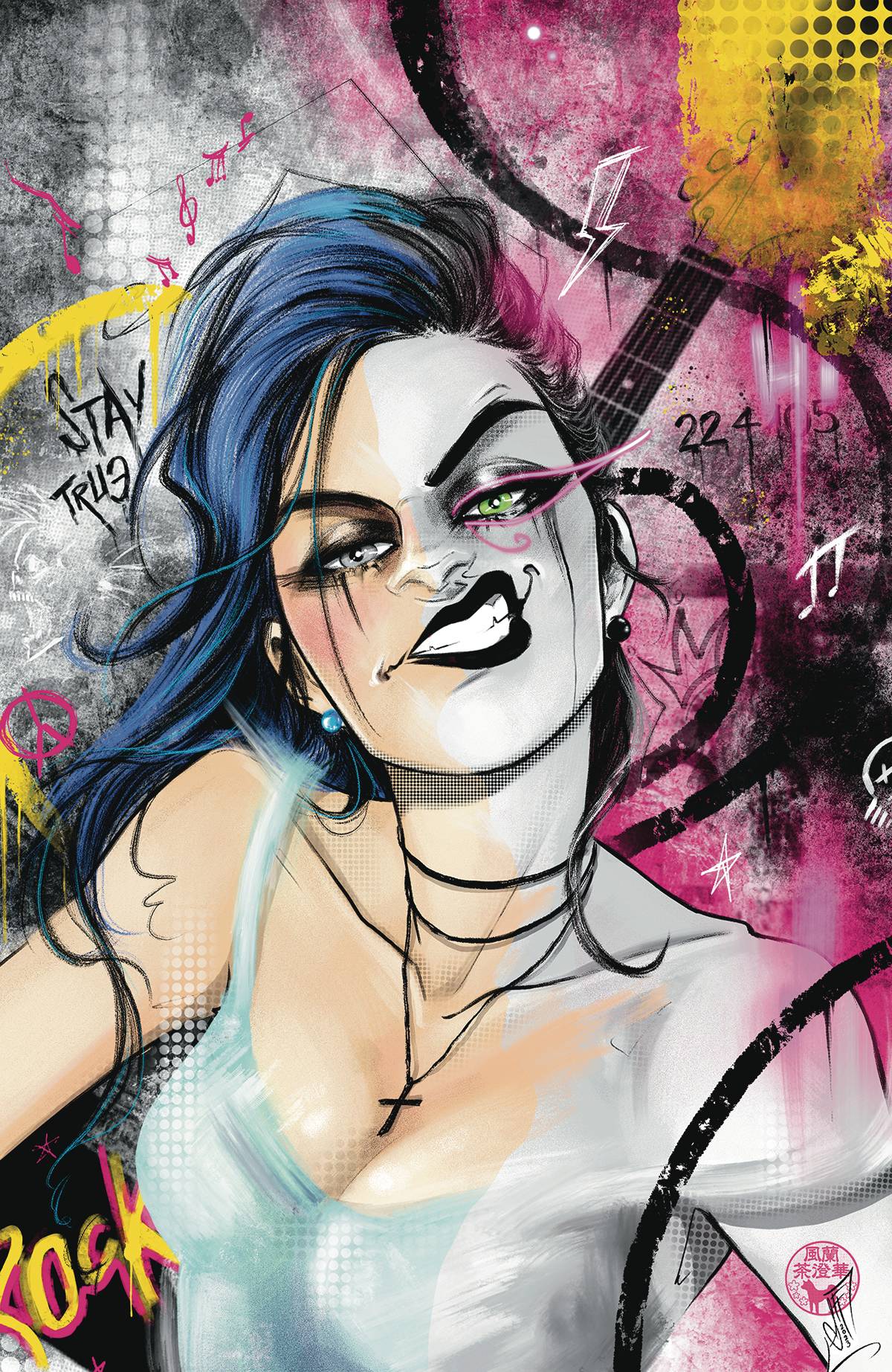 KEENSPOT ENTERTAINMENT Comic Books > Incentives REBEL GRRRLS #1 CVR M 1:20 FANTINI VIRGIN HOLOFOIL 70712974139401131 MAY231875