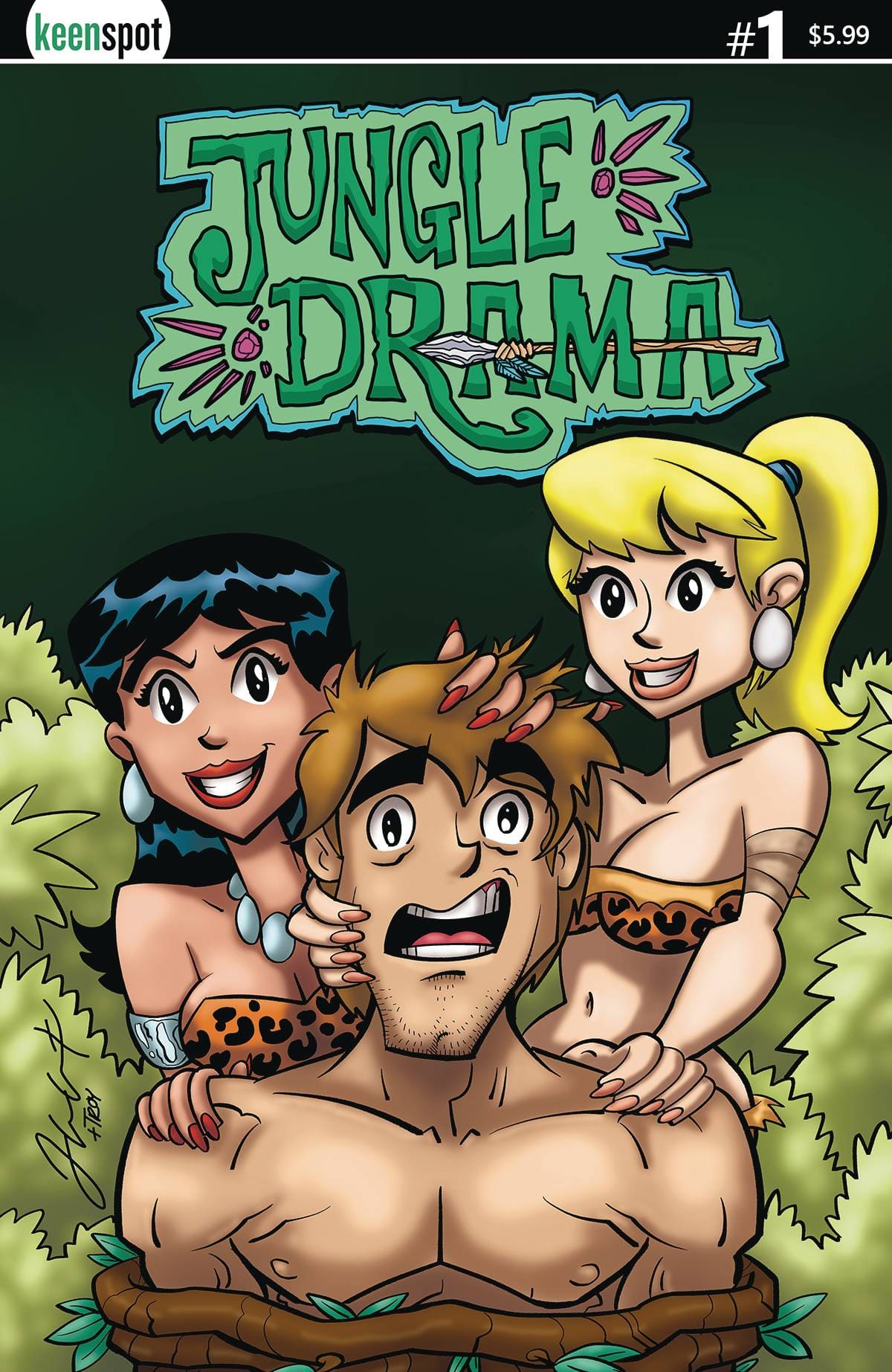 Keenspot Entertainment Comic Books JUNGLE DRAMA #1 CVR F J. COLE CHRISTENSEN 70712974142400161 AUG232031