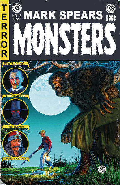 mark spears monsters #2 cvr d ec comics homage