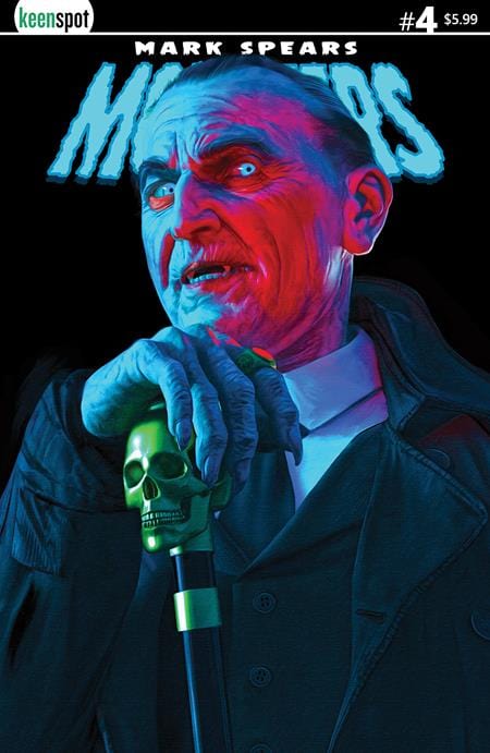Keenspot Entertainment Comic Books MARK SPEARS MONSTERS #4 CVR A MARK SPEARS DRACULA 60283502299000411 0125EX806