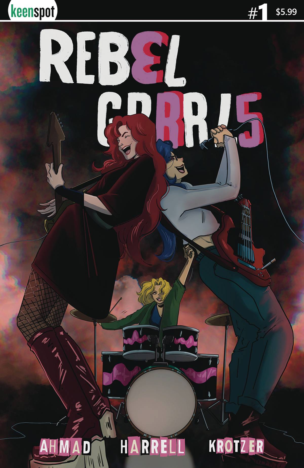 KEENSPOT ENTERTAINMENT Comic Books REBEL GRRRLS #1 CVR C BRIANNA JUNE 70712974139401031 MAY231865