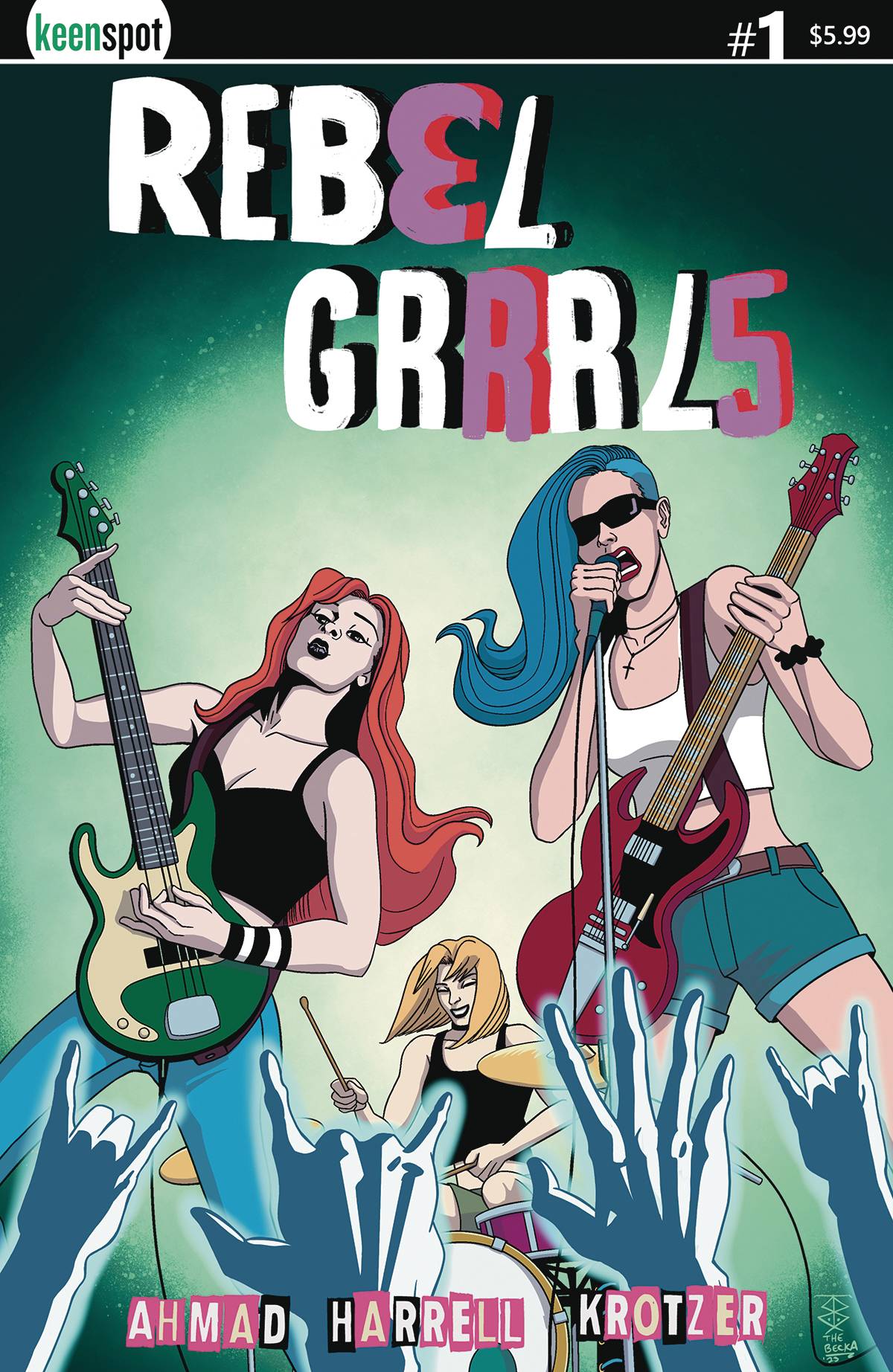 KEENSPOT ENTERTAINMENT Comic Books REBEL GRRRLS #1 CVR E BECKA KINZIE 70712974139401051 MAY231867