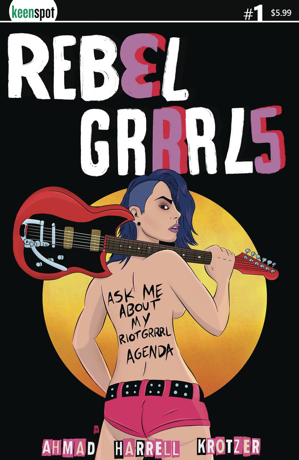 KEENSPOT ENTERTAINMENT Comic Books REBEL GRRRLS #1 CVR F DANNY HARRELL 70712974139401061 MAY231868
