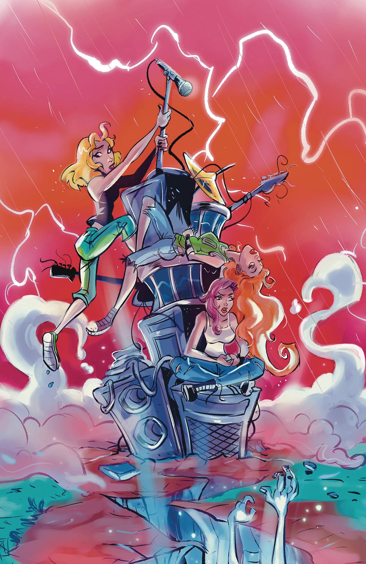 KEENSPOT ENTERTAINMENT Comic Books REBEL GRRRLS #1 CVR J ROBERT AHMAD VIRGIN HOLOFOIL 70712974139401101 MAY231872