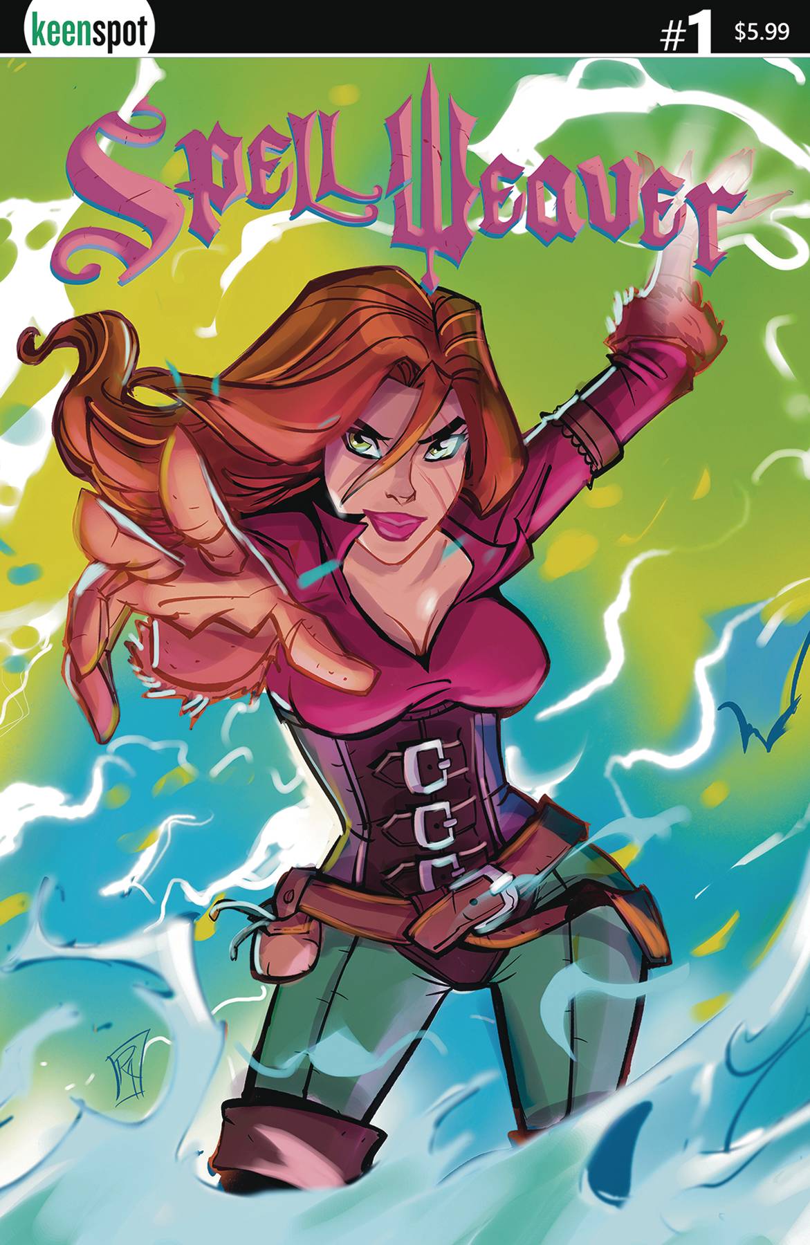 Keenspot Entertainment Comic Books SPELLWEAVER #1 CVR A ROBERT AHMAD 70712974144800111 OCT231838