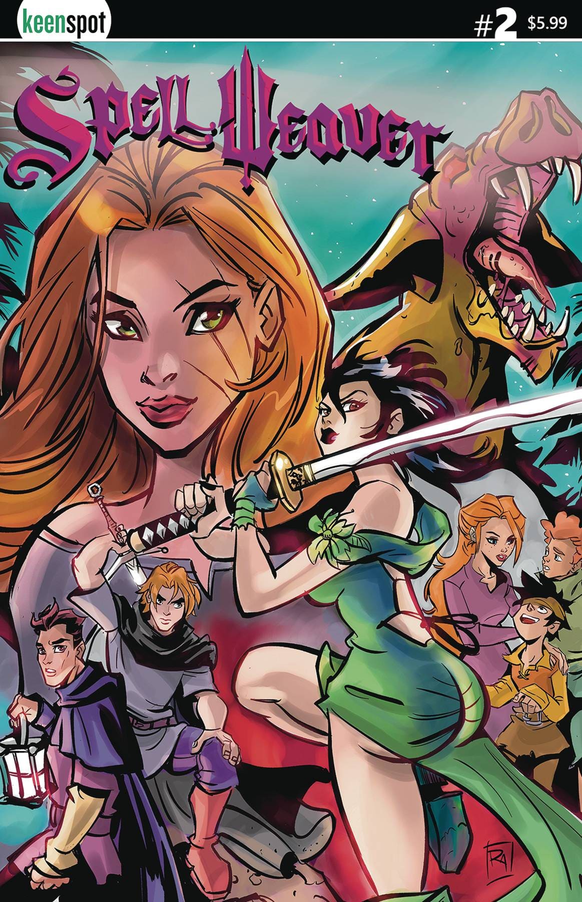 KEENSPOT ENTERTAINMENT Comic Books Spellweaver #2 Cvr B Robert Ahmad 70712974144800221 DEC231545