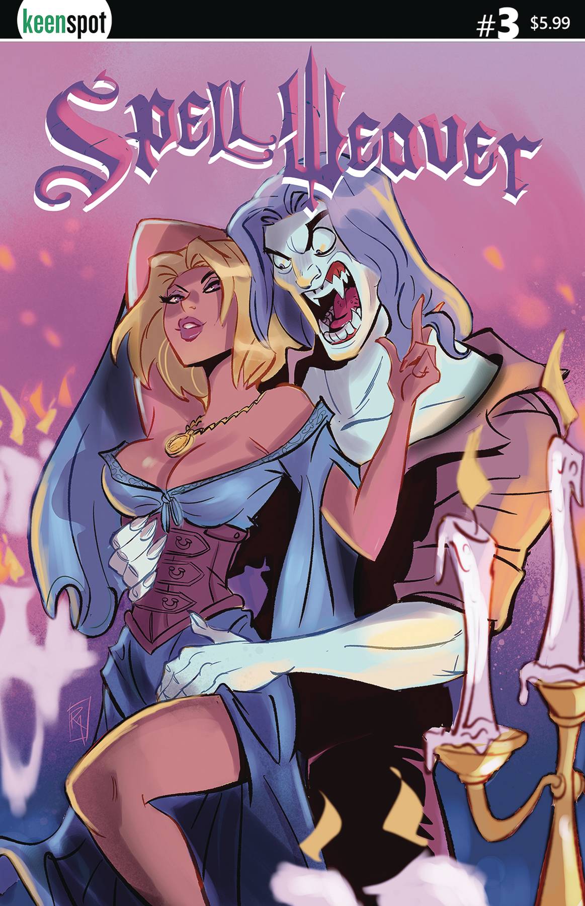 KEENSPOT ENTERTAINMENT Comic Books SPELLWEAVER #3 CVR B ROBERT AHMAD 70712974144800321 FEB241521