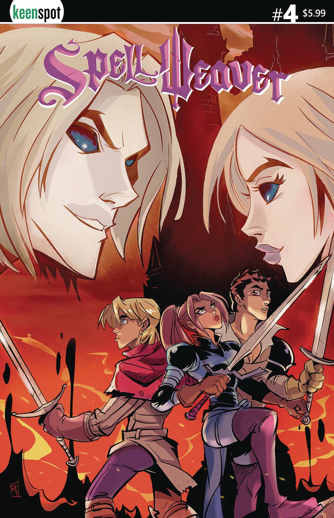 KEENSPOT ENTERTAINMENT Comic Books SPELLWEAVER #4 (OF 4) CVR A ROBERT AHMAD 70712974144800411 APR241600