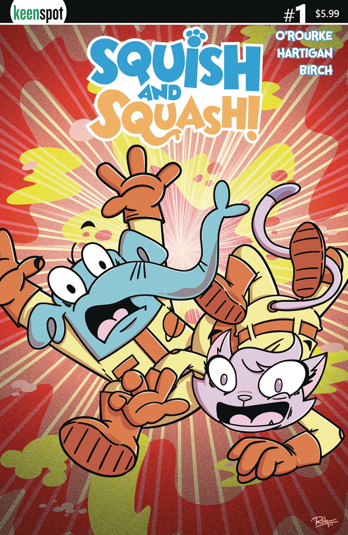 Keenspot Entertainment Comic Books SQUISH & SQUASH #1 CVR D MATT RODGERS 70712974143100141 SEP231827