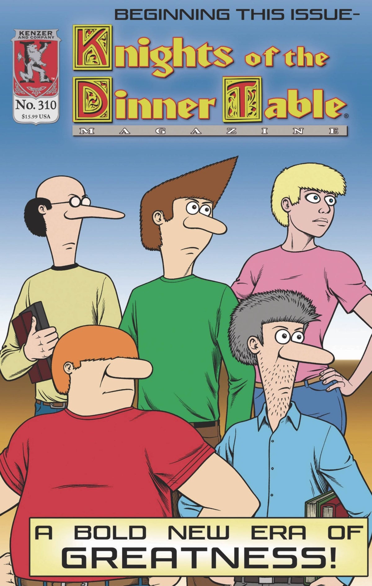 KENZER & COMPANY Comic Books KNIGHTS OF THE DINNER TABLE #310 (C: 0-0-1) 68441782236531011 JUN231930