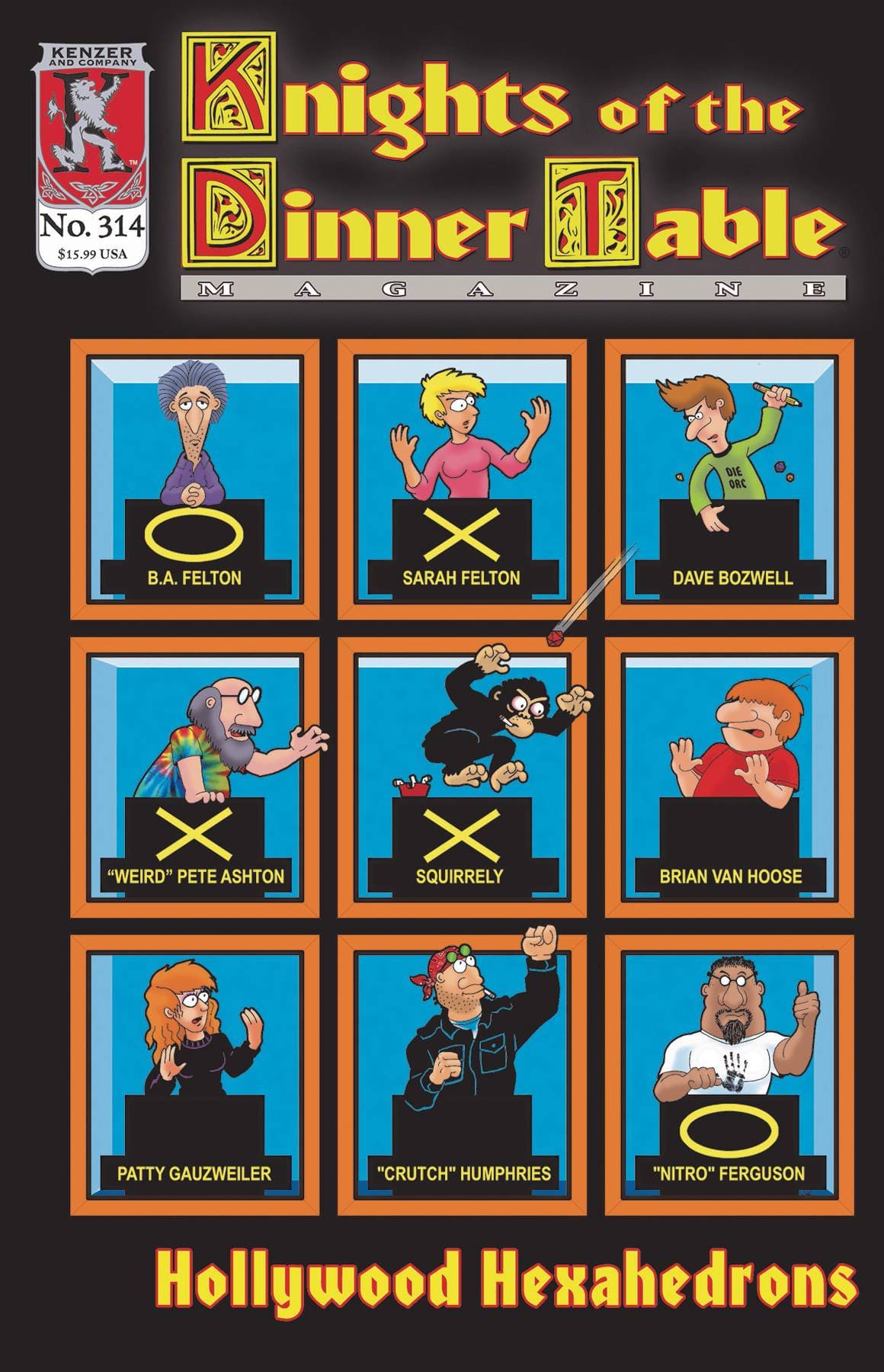 KENZER & COMPANY Comic Books KNIGHTS OF THE DINNER TABLE #314 68441782236531411 FEB241529