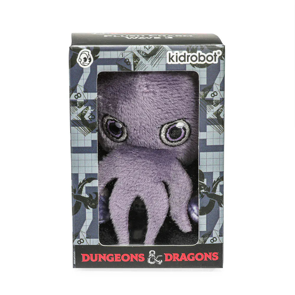 Kidrobot Miscellaneous > Keychains Mind Flayer D&D: 3” Plush Charms Wave 3 634482683453 KR68345