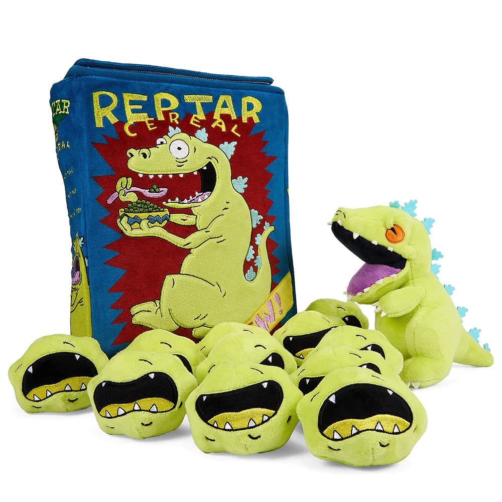 Kidrobot: Rugrats - Reptar Cereal Box 10", Interactive