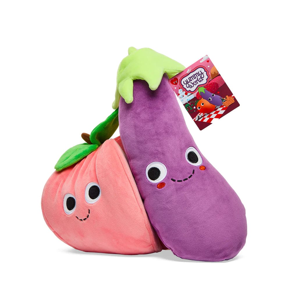 Kidrobot Toys > Plushies Kidrobot: Yummy World - Earnest Eggplant & Georgia Peach 883975169770 KR16977