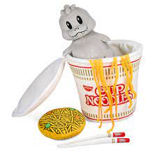 Kidrobot Toys > Plushies > Phunny Phunny: Nissin x Godzilla - Godzilla in Cup Noodles 10" Interactive Plush 883975179441 KR17944