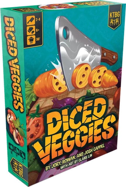 Kids Table Boardgames Board Games > Small Box Games Diced Veggies 787416368671 KTG 1100