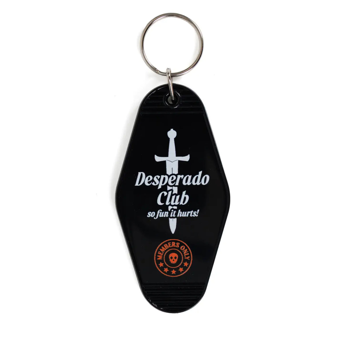 Kingdom of Threads Apparel Desperado Club Motel Keychain | Dungeon Crawler Carl 784987416145 KEY-0064