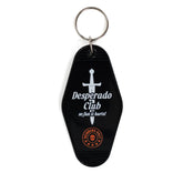 Kingdom of Threads Apparel Desperado Club Motel Keychain | Dungeon Crawler Carl 784987416145 KEY-0064