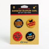 Kingdom of Threads Miscellaneous > Pins & Buttons Dungeon Crawler Carl Pin Set 784987409970