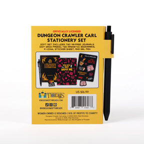 Kingdom of Threads Stationery Compensated Anarchist Gift Set | Dungeon Crawler Carl 784987416077 v