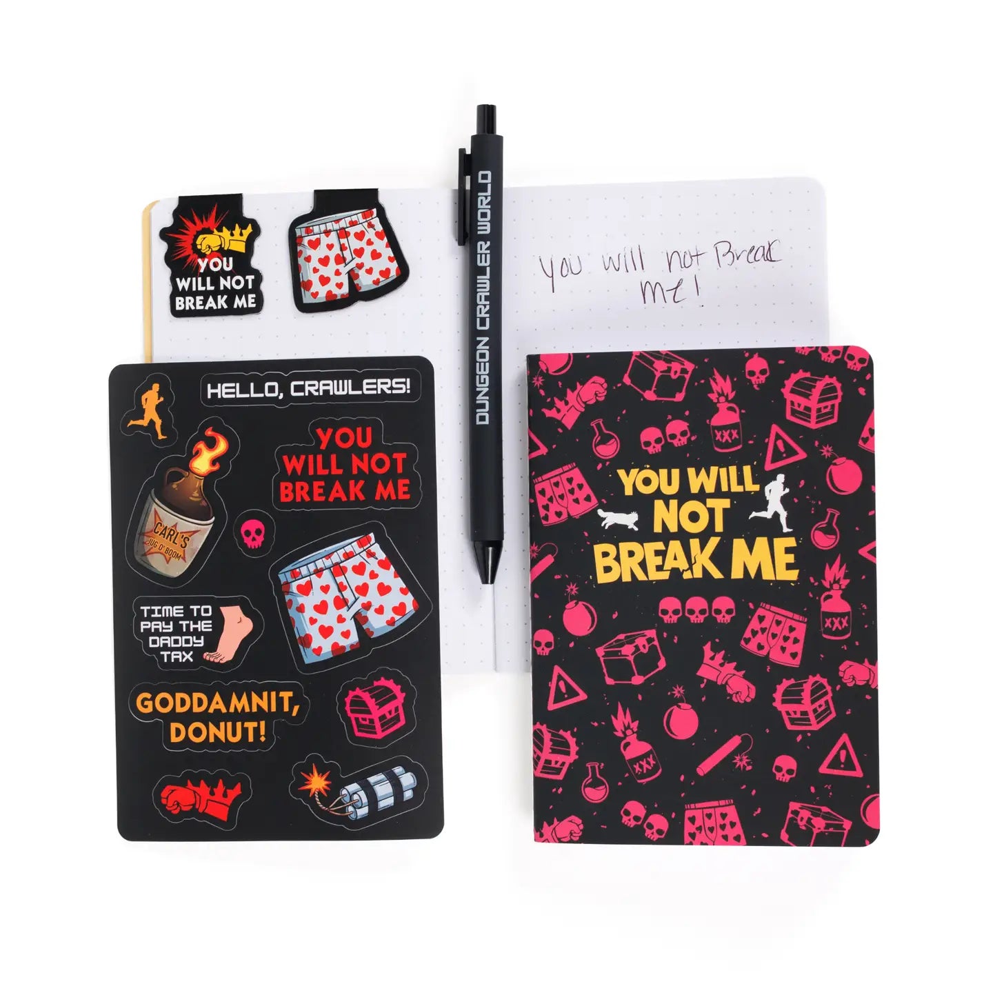Kingdom of Threads Stationery Compensated Anarchist Gift Set | Dungeon Crawler Carl 784987416077 v