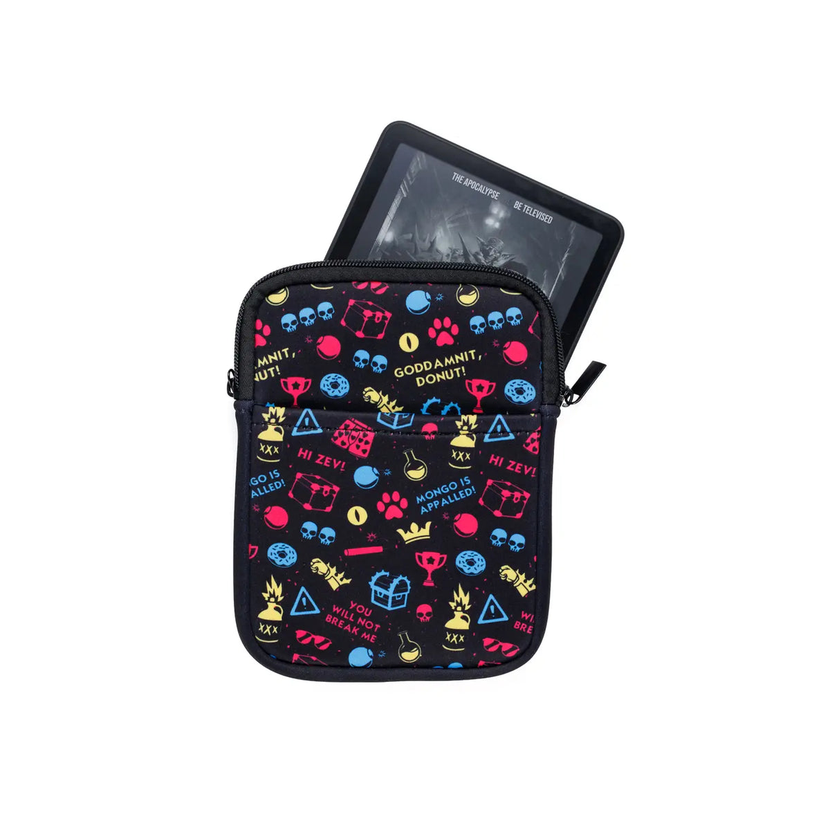 Kingdom of Threads Stationery Hello Crawlers Book Sleeve (Small, E-Reader) | Dungeon Crawler Carl 784987416107 BKSLV-S-0003