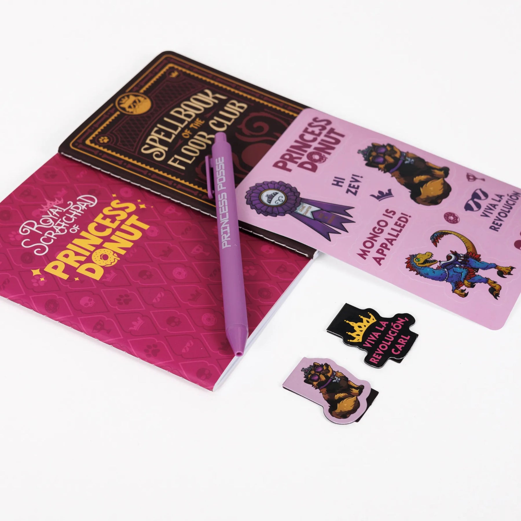 Kingdom of Threads Stationery Princess Donut Gift Set | Dungeon Crawler Carl 784987416084 GFT-0036