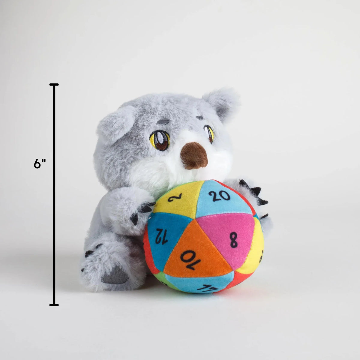 Kingdom of Threads Toys > Plushies Owlbear with Rainbow D20 Plushie 784987407327 PSH-0003