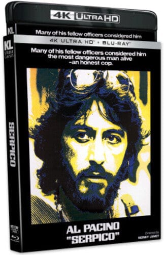 KL Studio Classics Movies 4K: Serpico (50th Anniversary Edition) 738329262402 KLSC26240UHD