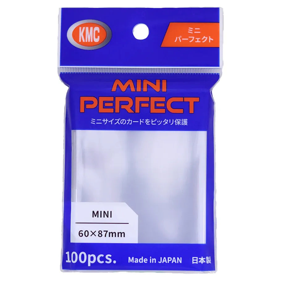 KMC Game Supplies > Card Sleeves Deck Protector: Mini - Perfect Clear (100ct) 4595059399084 KMCPS9084