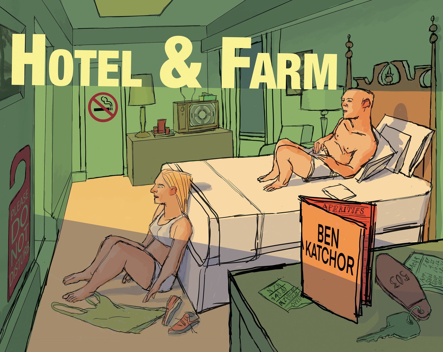 Knopf Doubleday Publishing Group Graphic Novel Hotel and Farm HC (Release Date: 10/06/2026) 9780307906915 PRH- 9780593807170