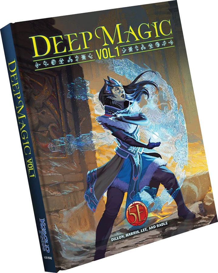 Kobold Press Tabletop Games > Role-Playing Games Deep Magic: Volume 1 Hardcover (5E) 9781950789542 KOB 9542