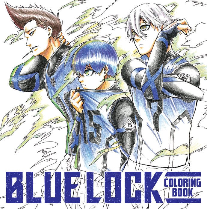 Kodansha Comics Books > Coloring Books Blue Lock Coloring Book 9798888775134 PRH-9798888775134