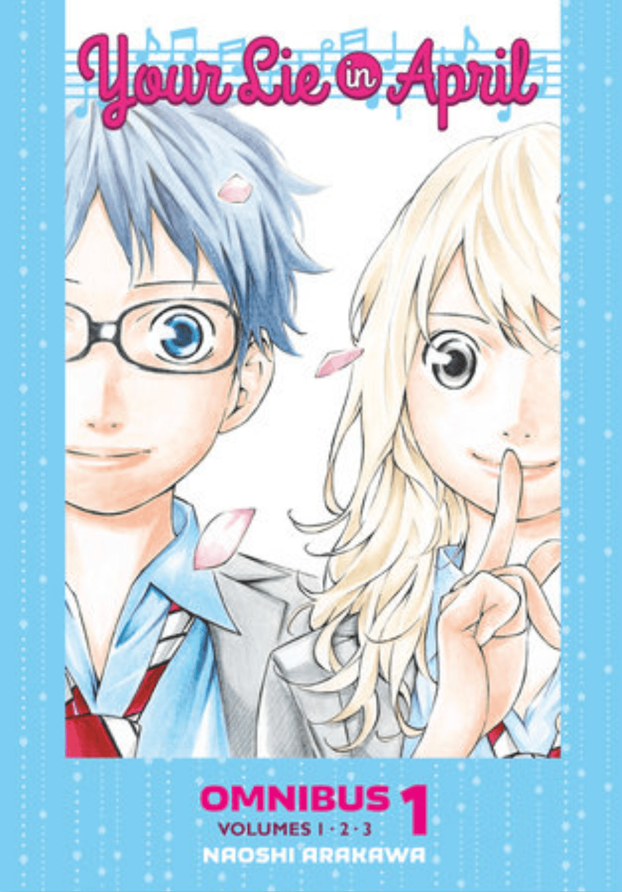 Kodansha Comics Graphic Novel Your Lie in April Omnibus 1 (Vol. 1-3) 9798888772249