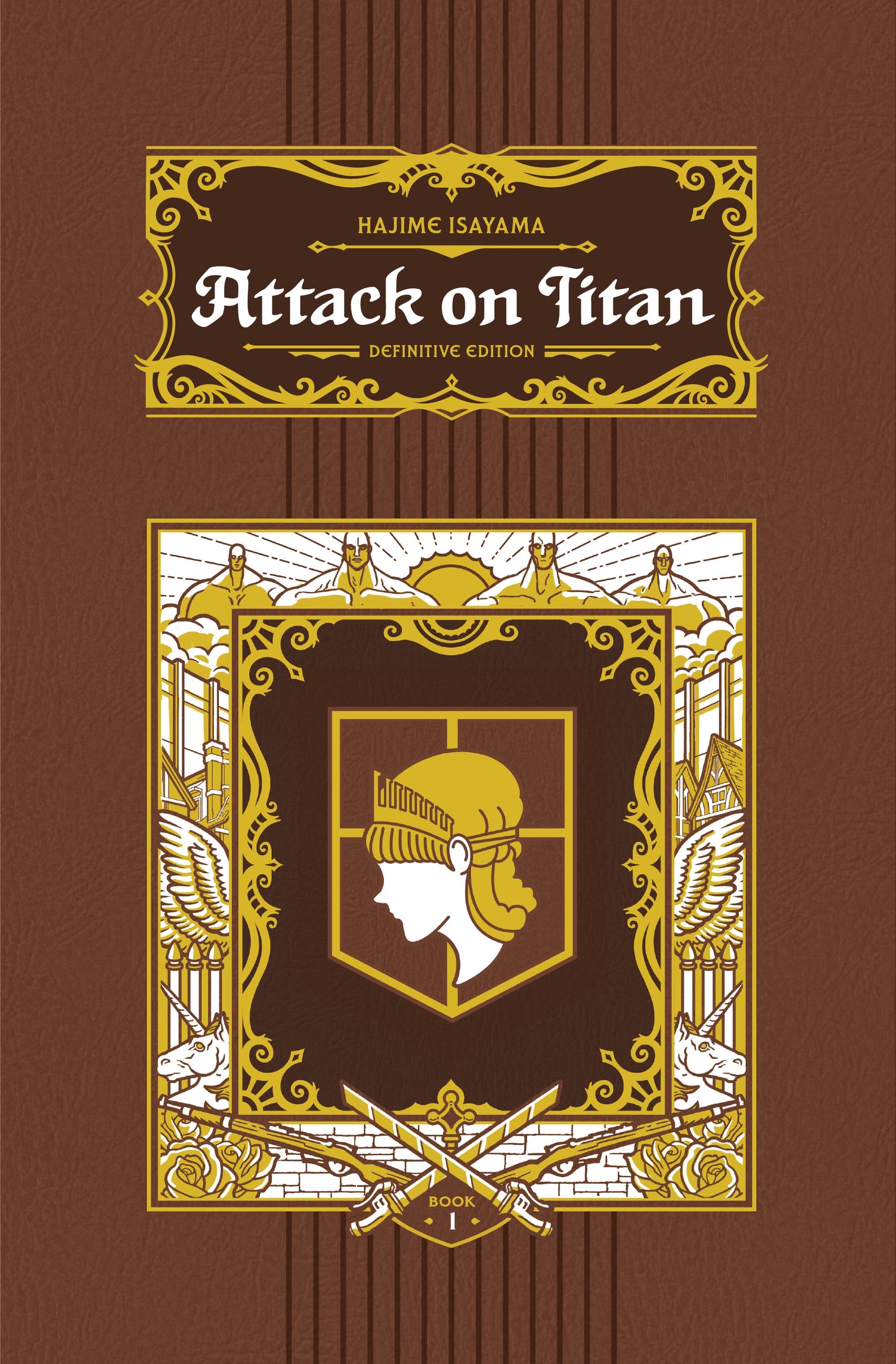 Kodansha Comics Manga Attack on Titan Definitive Hardcover Collection 1 (Vol. 1-3) 9798888777930 PRH-9798888777930