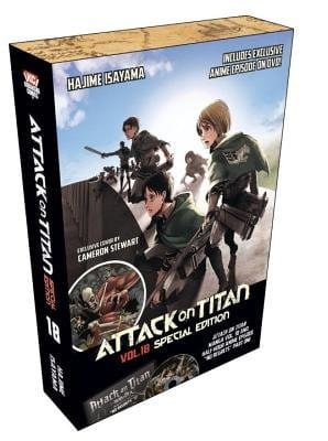 Kodansha Comics Manga Attack on Titan Vol. 18 Special Edition 9781632363220 PRH-9781632363220