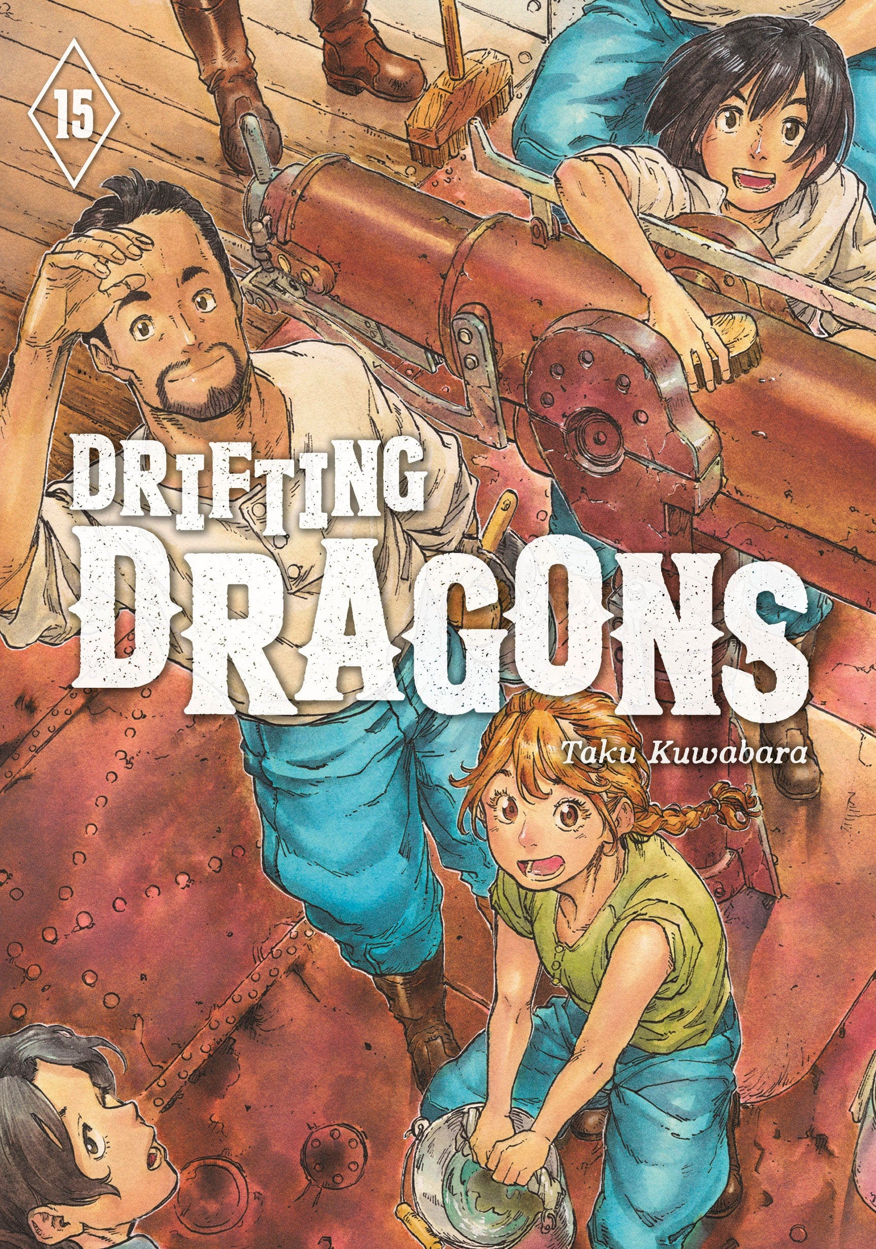 KODANSHA COMICS Manga Drifting Dragons GN Vol 15 9798888770306 OCT232190