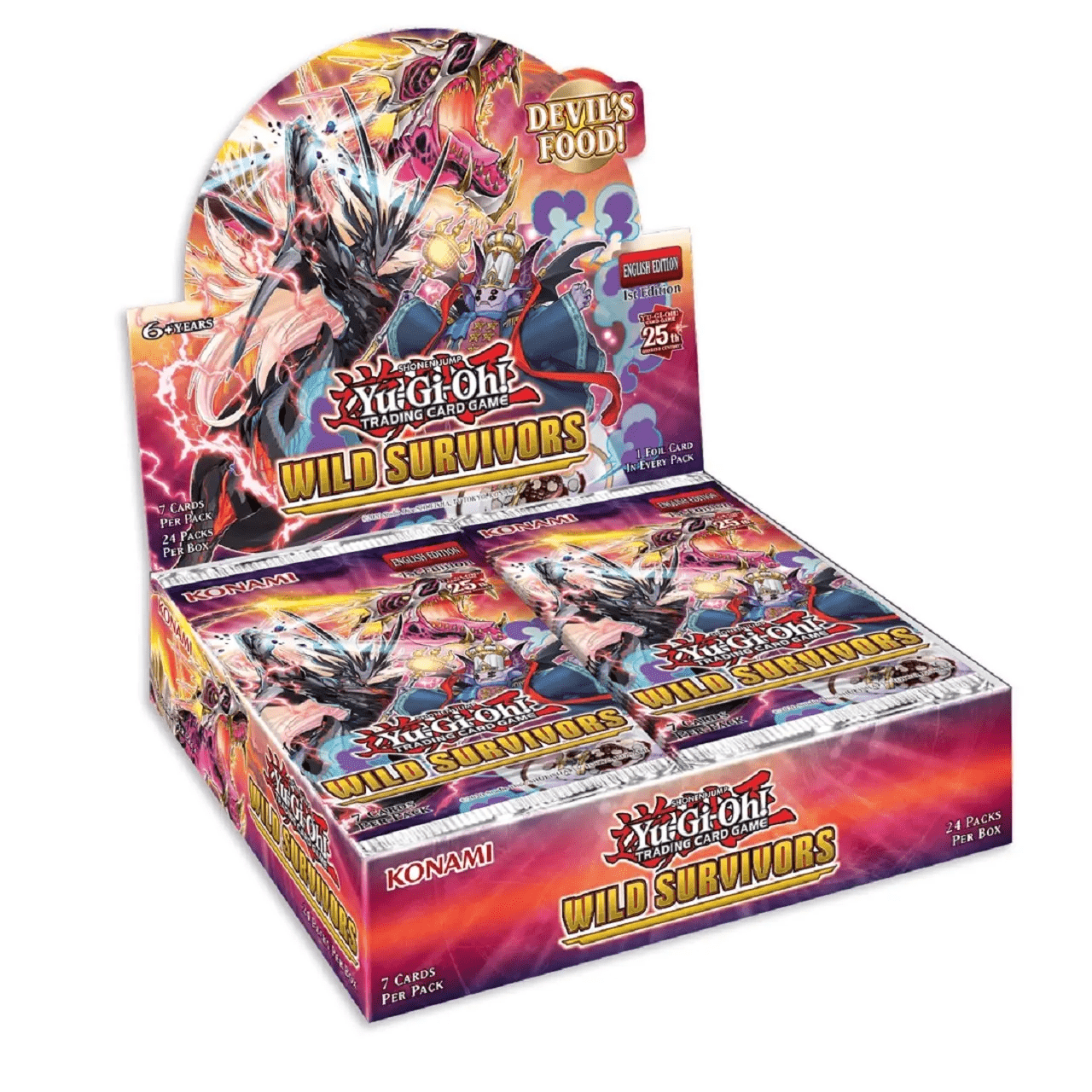 Konami Digital Entertainment Trading Card Games > Yu-Gi-Oh Yu-Gi-Oh! TCG: Wild Survivors Booster Box 083717861508 KON 86150