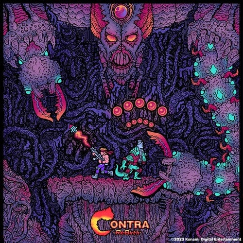 Konami Kukeiha Club Music > Vinyl Records Konami Kukeiha Club - Contra: ReBirth (Original Soundtrack) (Colored Vinyl, Purple, Blue) 663992250862 SITS182.1