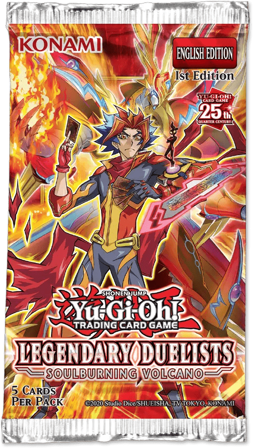 Yu-Gi-Oh! Legendary Duelists Soulburning Volcano: Booster Pack Yu-Gi-Oh! Legendary Duelists Soulburning Volcano: Booster Pack