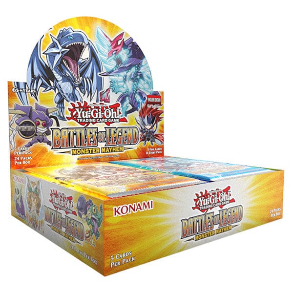 Konami Trading Card Games > Yu-Gi-Oh Yu-Gi-Oh!: Battles of Legend Booster Display - Monster Mayhem 083717867869 KOI86786