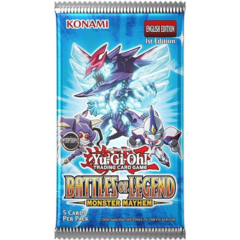 Konami Trading Card Games > Yu-Gi-Oh Yu-Gi-Oh!: Battles of Legend Booster Pack - Monster Mayhem 083717867852 KOI86786