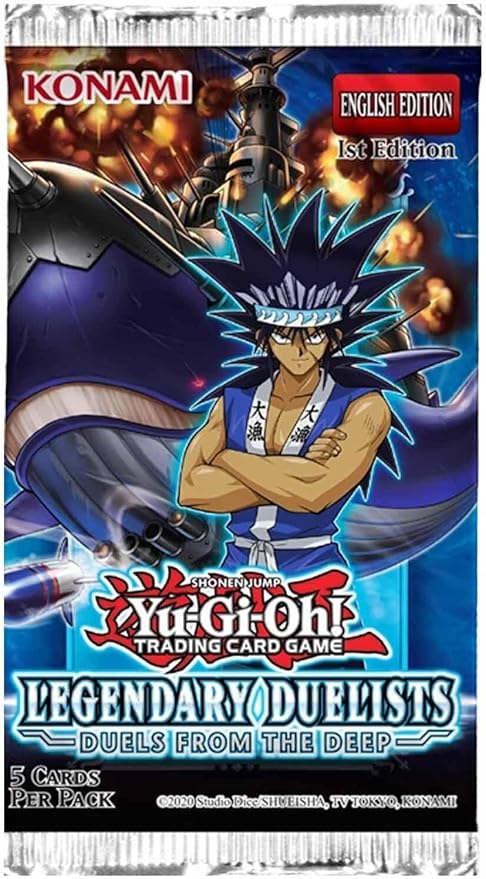 Konami Trading Card Games > Yu-Gi-Oh Yu-Gi-Oh! TCG: Legendary Duelists Duels from the Deep - Booster Pack 083717857020 KON 85703