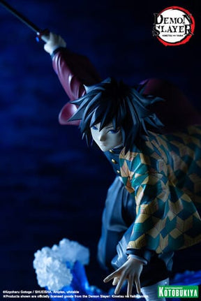 Kotobukiya Toys > Statues > Anime Kotobukiya - Demon Slayer - ARTFX J - Giyu Tomioka PVC Figure 190526074637 KOTO74637